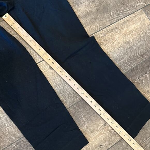Gap True Straight True Black Two Way Stretch Trouser Pant Size 6R - Picture 4 of 8